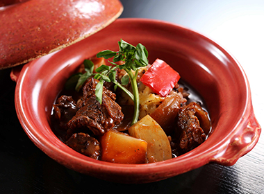 神戸牛を使ったビーフシチュー