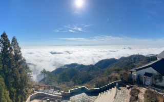 六甲ガーデンテラスから見る雲海