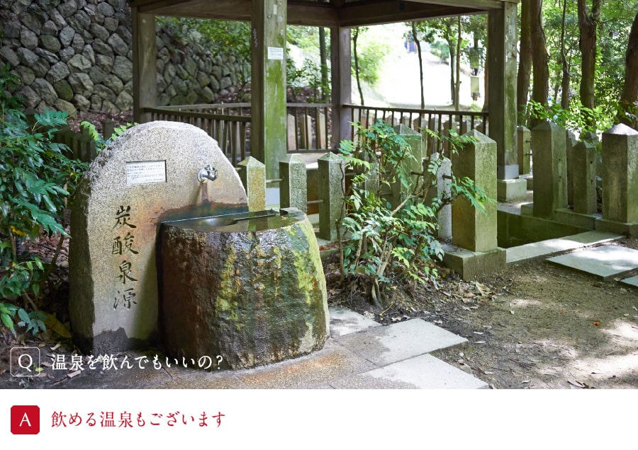 温泉を飲んでもいいの?