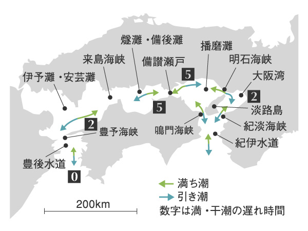 瀬戸と灘が繰り返す瀬戸内海の地形