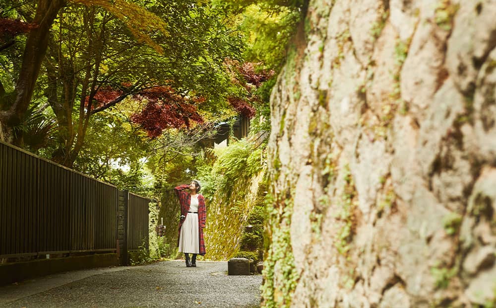 観光客が通らない裏道の絶景