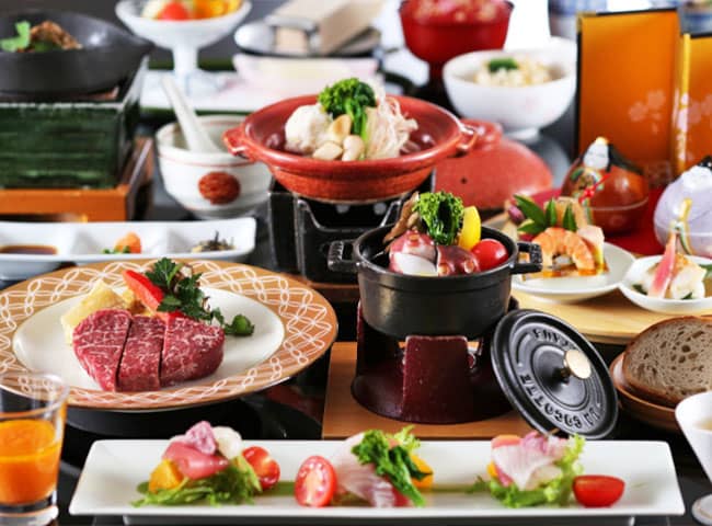 旬菜会席(和洋) | 2月6日～4月2日