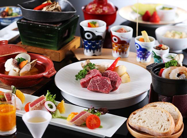 旬菜会席(和洋)｜4月3日～5月31日