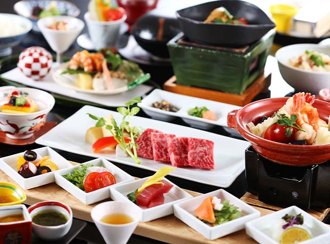 旬菜会席(和洋) | 6～8月