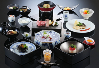 【懐石】上質な空間と厳選食材を五感で味わう（別墅 結楽｜露天風呂付き客室）