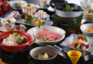 【旬菜会席】黒毛和牛と旬の味覚をご堪能