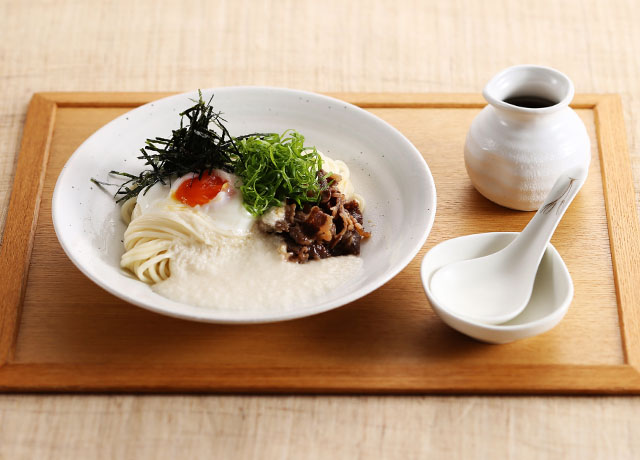 牛とろろぶっかけうどん